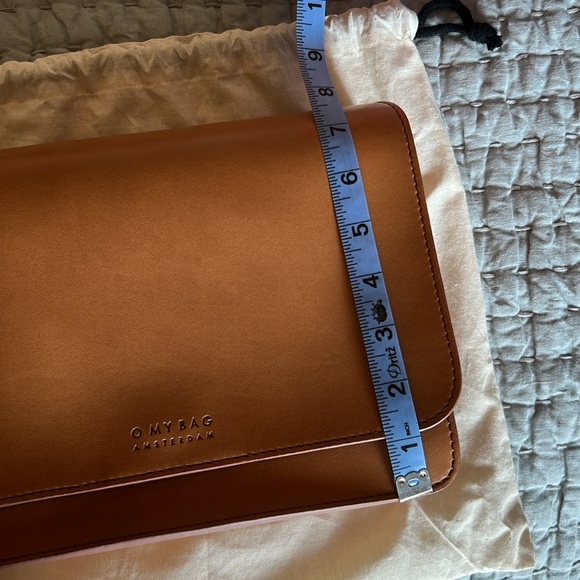 O MY BAG - Amsterdam Audrey Cognac Apple Leather - Picture 9 of 10